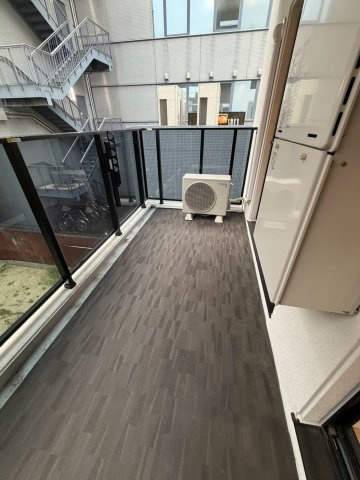 名古屋市東区主税町２丁目の賃貸マンションのバルコニー