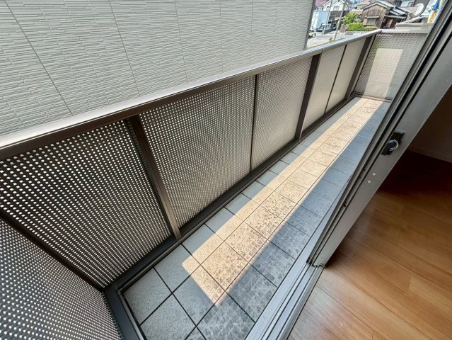 ヴィラーチェ東山のバルコニー