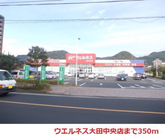 【周辺】 | カイラスＴ＆Ｓ　Ｄ | ウエルネス大田中央店まで350m