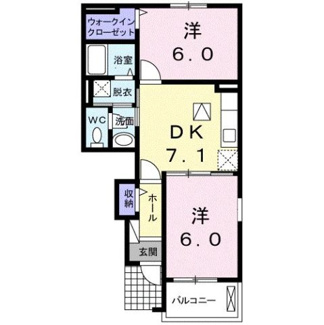 【間取り】 | フォンテーヌＡ