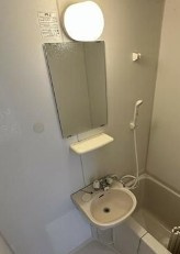 三ッ沢東町アパートの洗面所