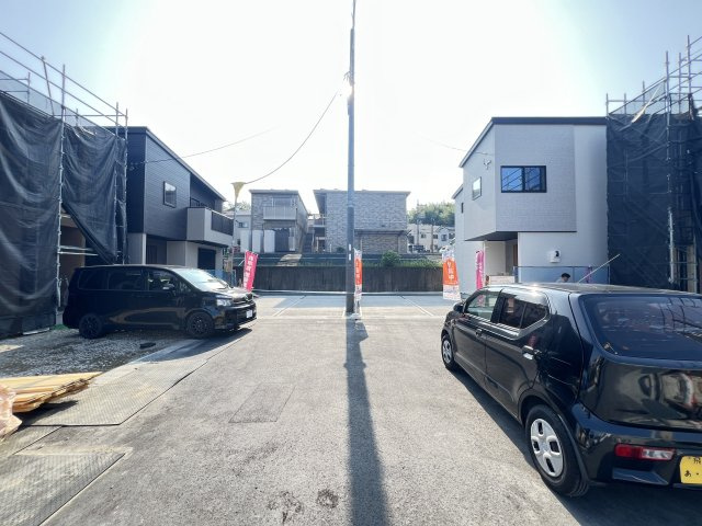 北葛城郡上牧町第1中筋出作全2棟 の前面道路含む現地写真