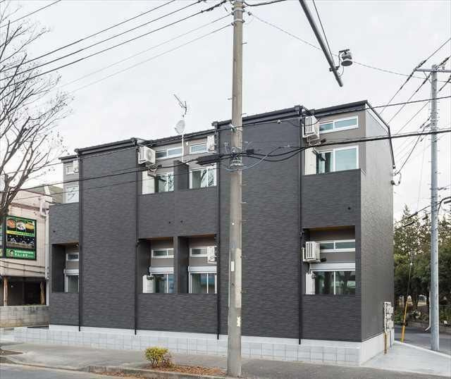 松戸市横須賀１丁目のアパートの外観