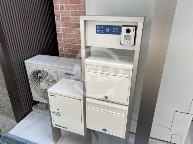 谷町六丁目戸建賃貸のその他共用部分|谷町六丁目戸建賃貸　ポスト