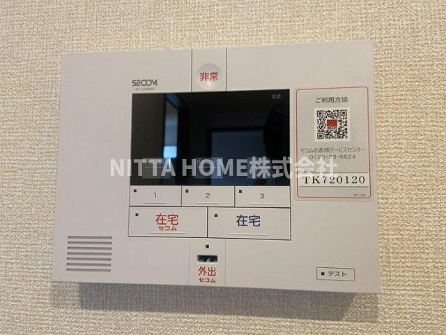 フローリッシュのセキュリティ|TVインターホン＆ームセキュリティ（ＳＥＣＯＭ）搭載◇