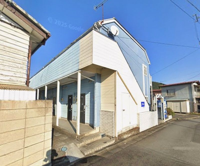 桐生市東久方町２丁目のアパートの外観