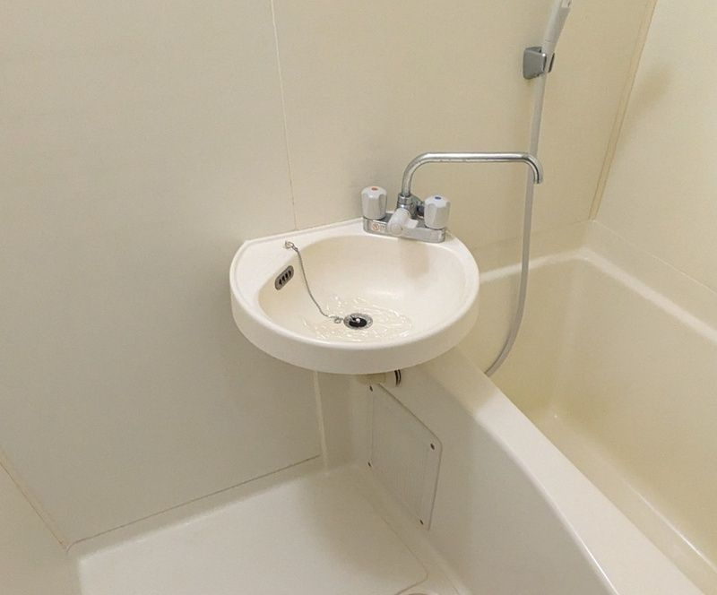 桐生市東久方町２丁目のアパートの洗面所