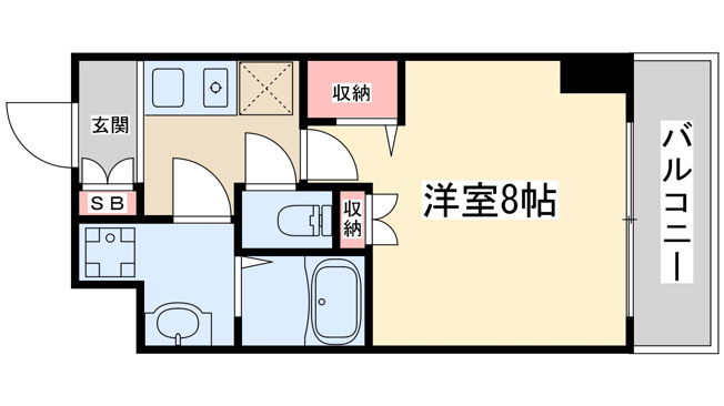 【間取り】 | アーデン江坂3