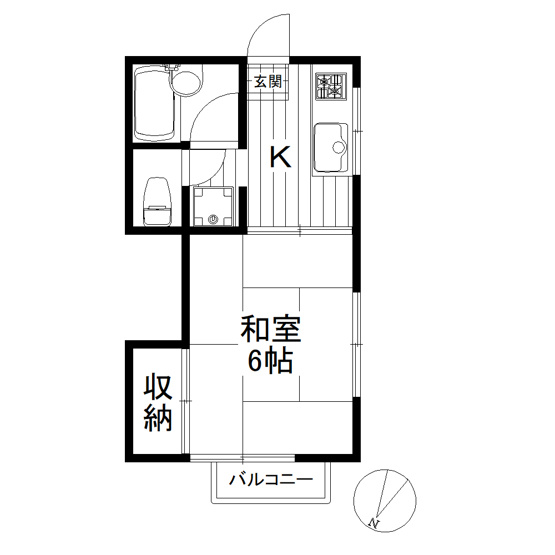 【間取り】 | ハイツG