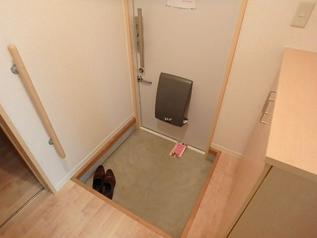 カーサ・アスールの玄関