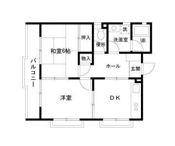 【間取り】 | エステート南林間(エステートミナミリンカン)