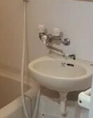 中台テラスハウスの洗面所