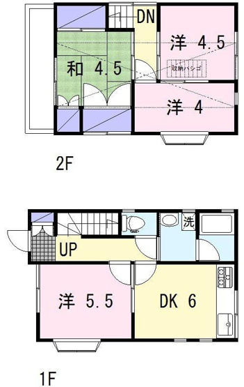 【間取り】 | 大和市福田　中古戸建