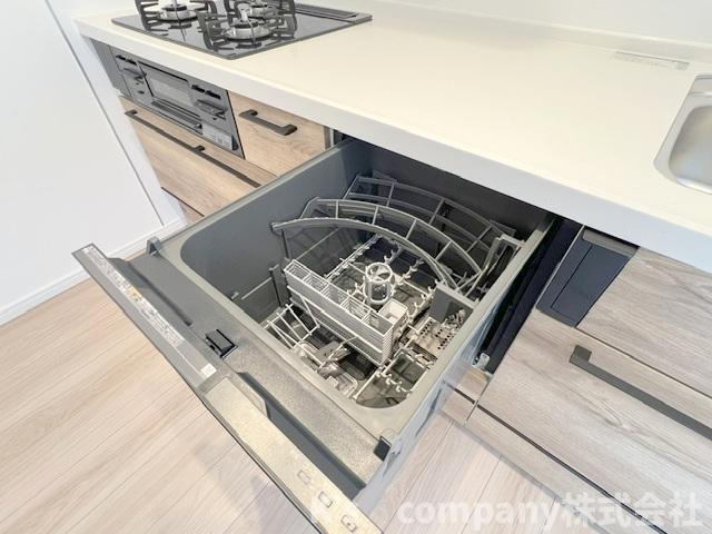 ◎茅ヶ崎市矢畑　レクセルガーデン茅ヶ崎のキッチン|家事の負担を軽減してくれる食器洗い乾燥機付き☆