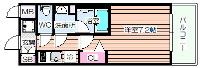 【間取り】 | クリスタルグランツBAYフロンティア