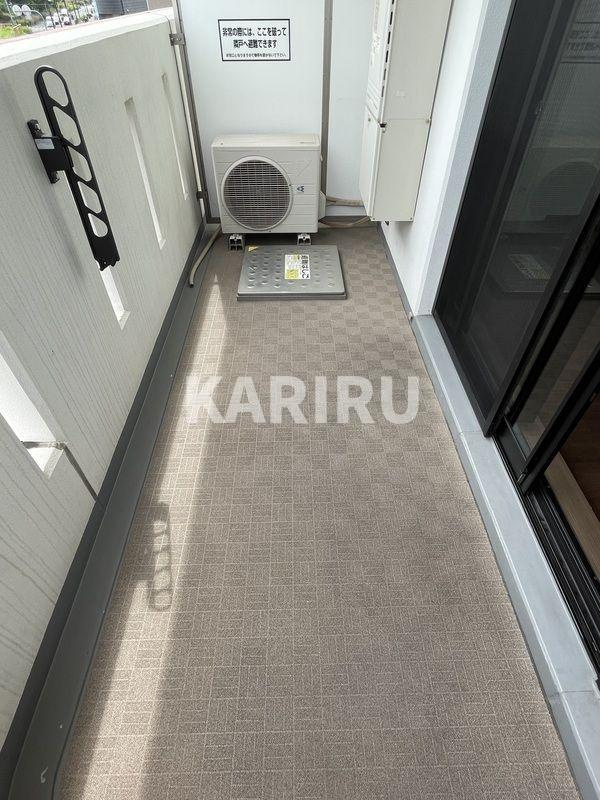 ジョイパーク鶴見のバルコニー
