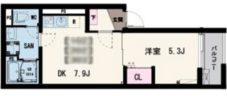 イクシオ小松川の間取り