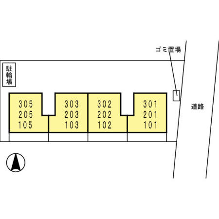 グレイスランドの区画図