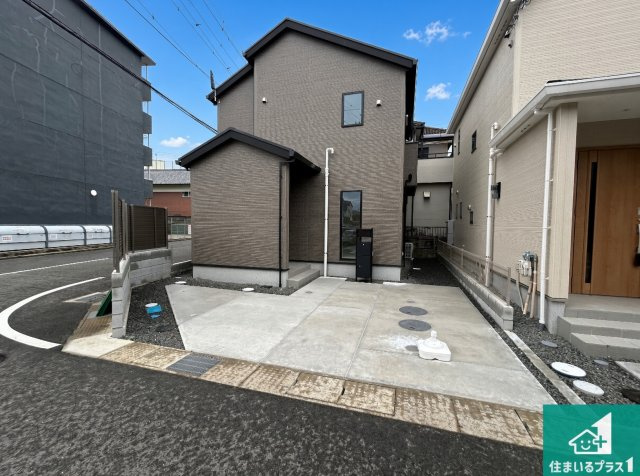 泉佐野市長滝　第1期　新築一戸建ての外観|安心の10年保証！外観を美しく保ち、雨水で汚れを落とします！気になることがありましたら、お気軽にお問い合わせください！