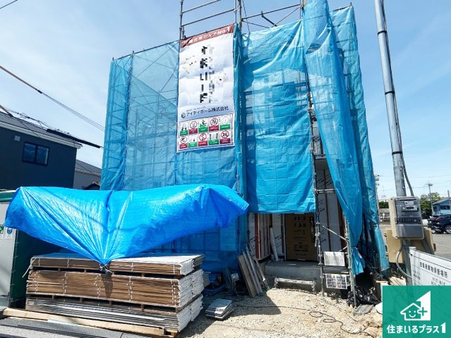 貝塚市堀　第01期　新築一戸建ての外観|現在の進捗状況です！順調に作業進行中、完成が待ち遠しいです！詳細の間取り等、お気軽にお問い合わせください！