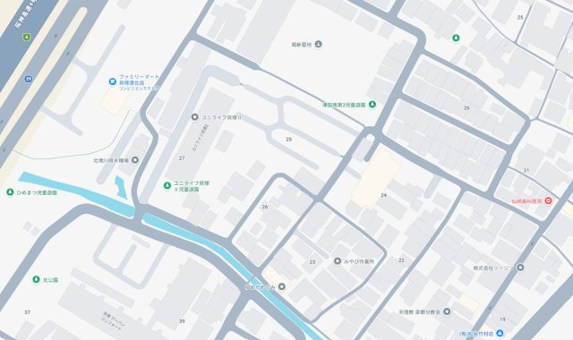 貝塚市堀　第01期　新築一戸建ての地図