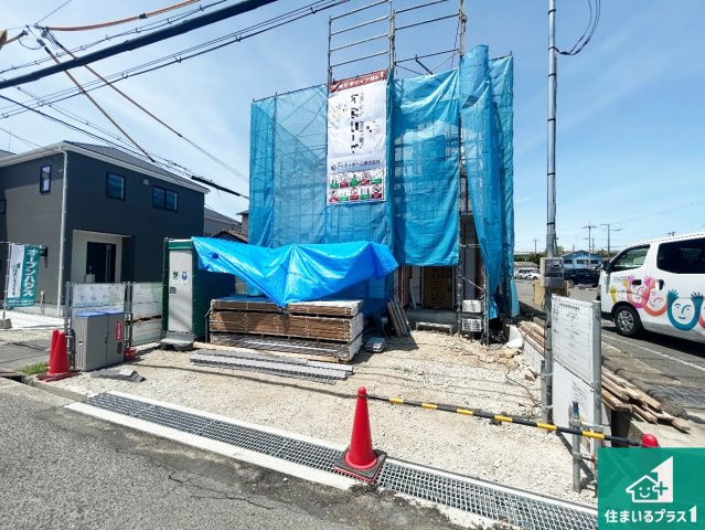 貝塚市堀　第01期　新築一戸建ての外観|現在建築中！落ち着いた街並みで新生活を始めることが出来そう！周辺の物件も併せてご紹介させて頂きます！