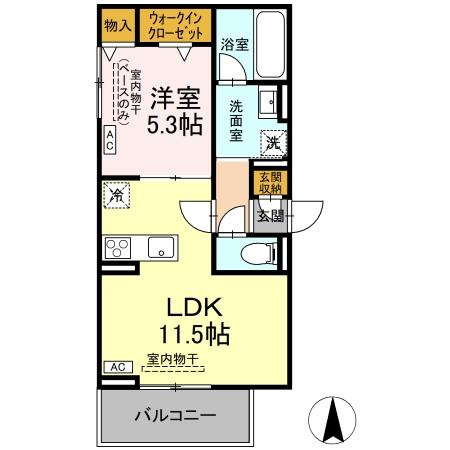 La Terreの間取り