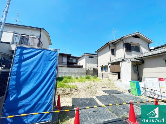 ★宇治市伊勢田町浮面　第1期　新築一戸建ての外観|周辺は落ち着いた街並みの住宅地！子育てがしやすい住環境です！気になることがありましたら、お気軽にお問い合わせください！
