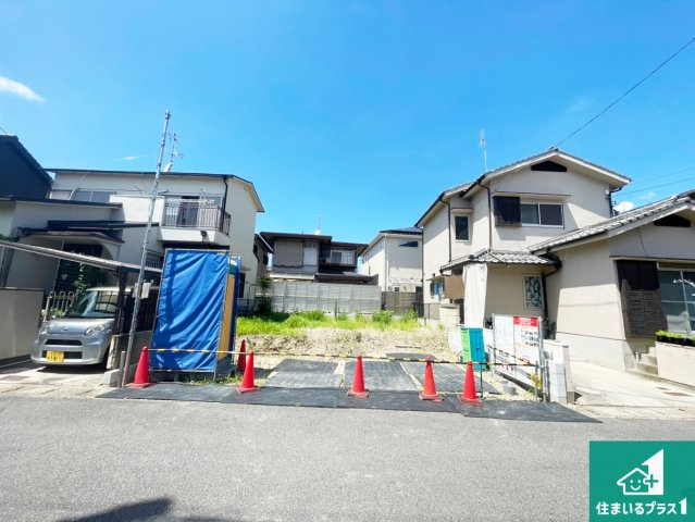 ★宇治市伊勢田町浮面　第1期　新築一戸建ての外観|周辺は落ち着いた街並みの住宅地！子育てがしやすい住環境です！気になることがありましたら、お気軽にお問い合わせください！
