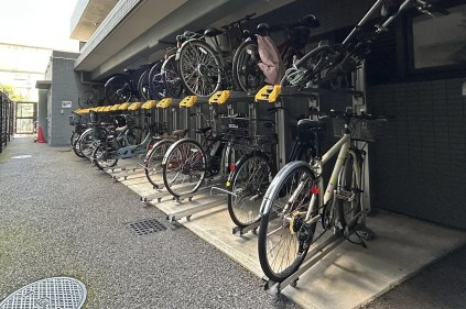 【駐輪場】 | クレストフォルム田町ベイフロントスクエア