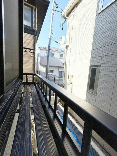 Ｌａ・ｖｉｅ柏木のバルコニー