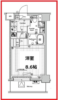 【間取り】 | メイクスアート五反野