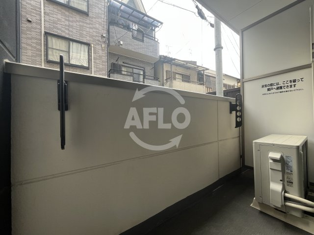 アヴァンス淡路のバルコニー|アヴァンス淡路　バルコニー
