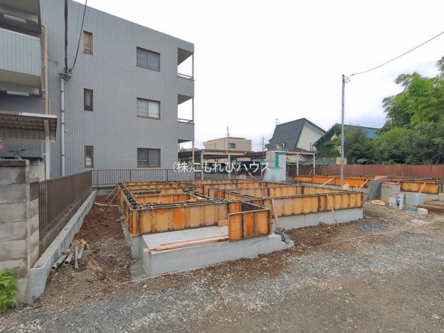 鴻巣市大間　新築一戸建て　2区画　01の外観|撮影：'26/07/17