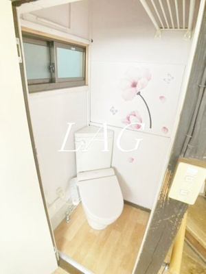【トイレ】 | 江東区大島2丁目戸建て | トイレです。
