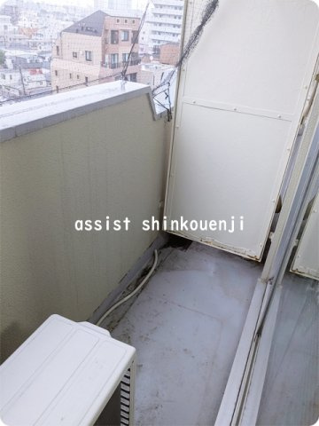 シャンボール南高円寺のバルコニー