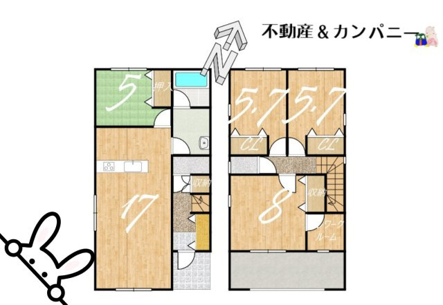 クレイドルガーデン吉藤第3-2号棟　松山市吉藤2丁目新築戸建