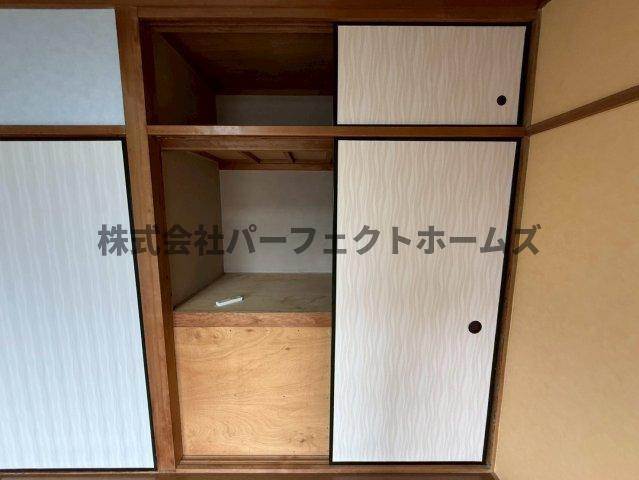 藤阪元町1丁目戸建　賃貸の収納|十分な収納スペースがあります