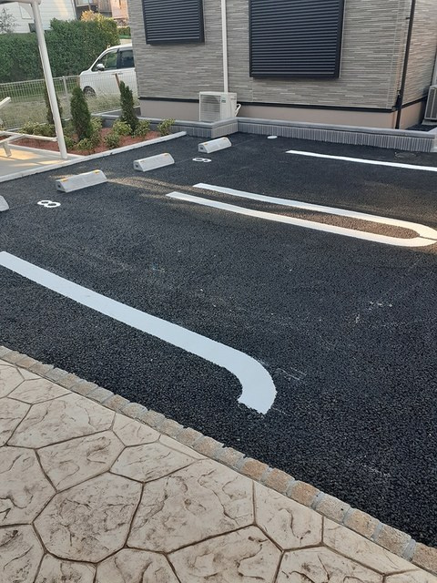 エピナール新茂原Bの駐車場