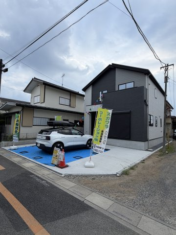 《仲介手数料無料》見沼区大字蓮沼10-4新築一戸建てリガーレの外観|撮影日 7月16日 16:50 曇り