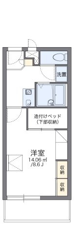 【間取り】 | レオパレスフォレスト