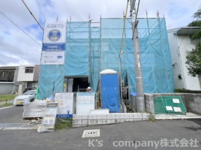 茅ヶ崎市ひばりが丘　新築戸建　1号棟の外観|2026.9.5撮影◇