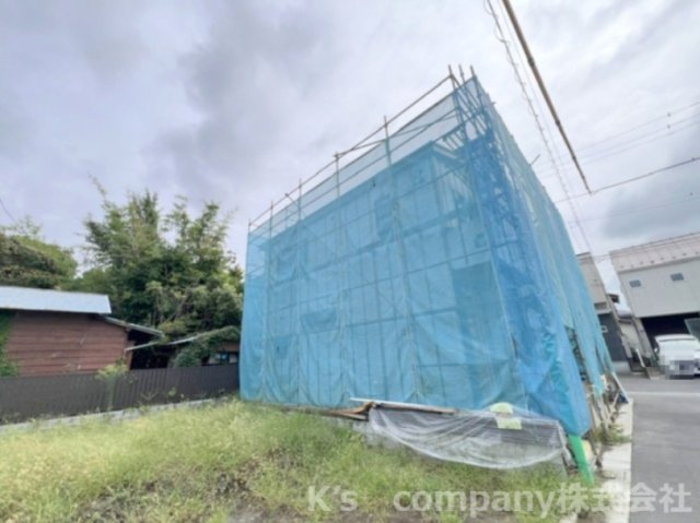 茅ヶ崎市ひばりが丘　新築戸建　1号棟の外観|2026.9.5撮影◇