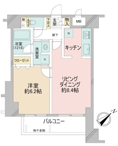 【間取り】 | ダイアパレス代官山