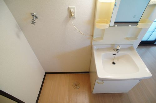 ヴィラライラックの洗面所|※ほかの部屋の写真です