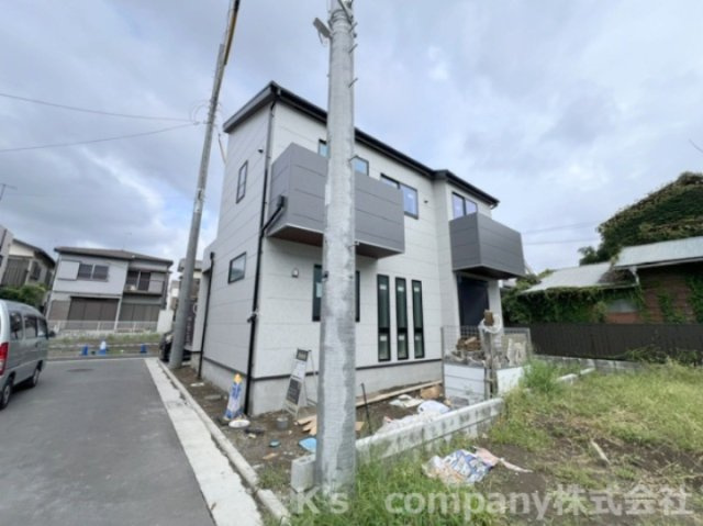 茅ヶ崎市ひばりが丘　新築戸建　2号棟の外観|2026.9.5撮影◇