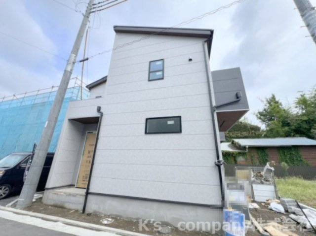 茅ヶ崎市ひばりが丘　新築戸建　2号棟の外観|2026.9.5撮影◇