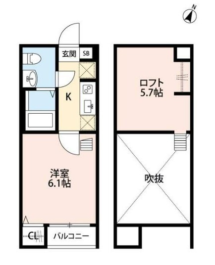 柏市つくしが丘３丁目のアパート