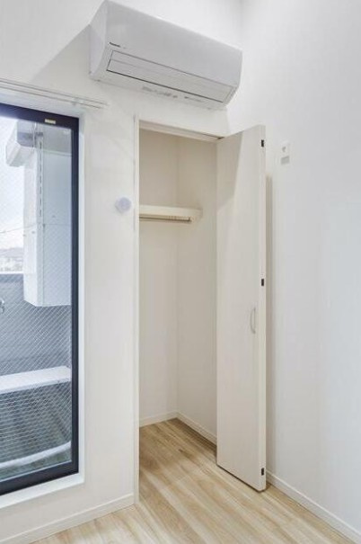 柏市つくしが丘３丁目のアパートの収納