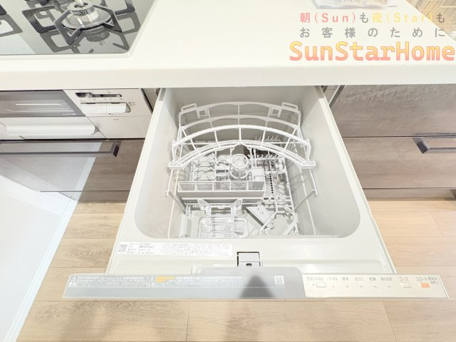 【サンスターホーム】ヴェルドミール羽村　リフォーム済み角部屋のキッチン